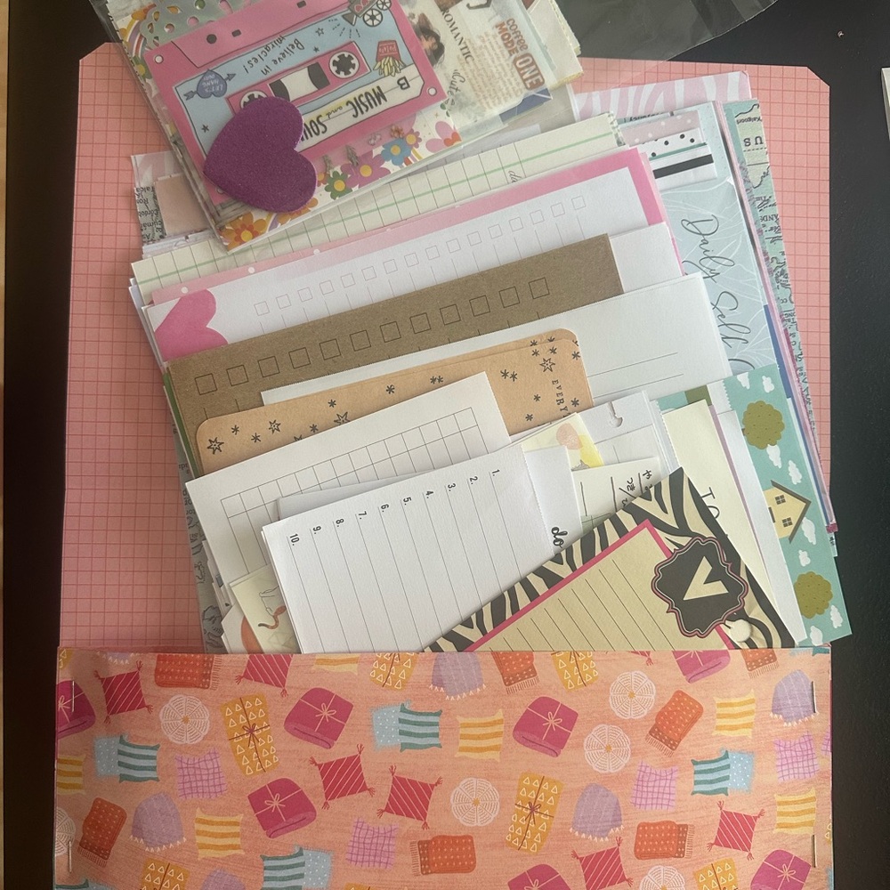 Colorful Stationery Set for Home Office